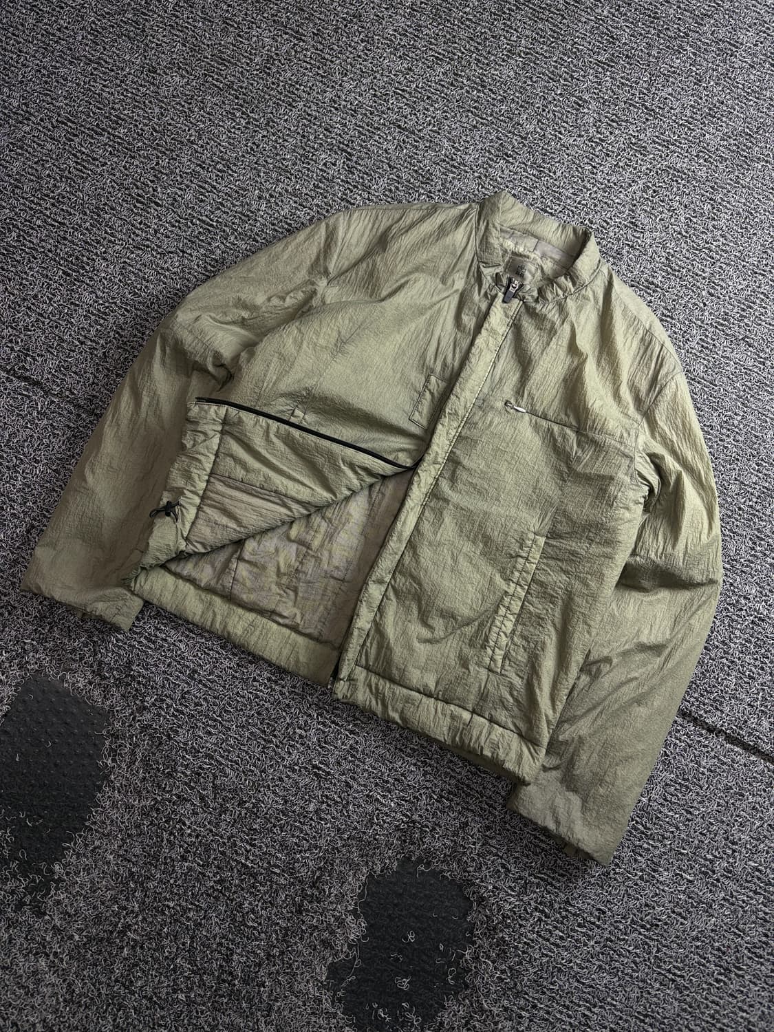 폴리테루 하이커 자켓 세이지 그린 3947 상품이미지1