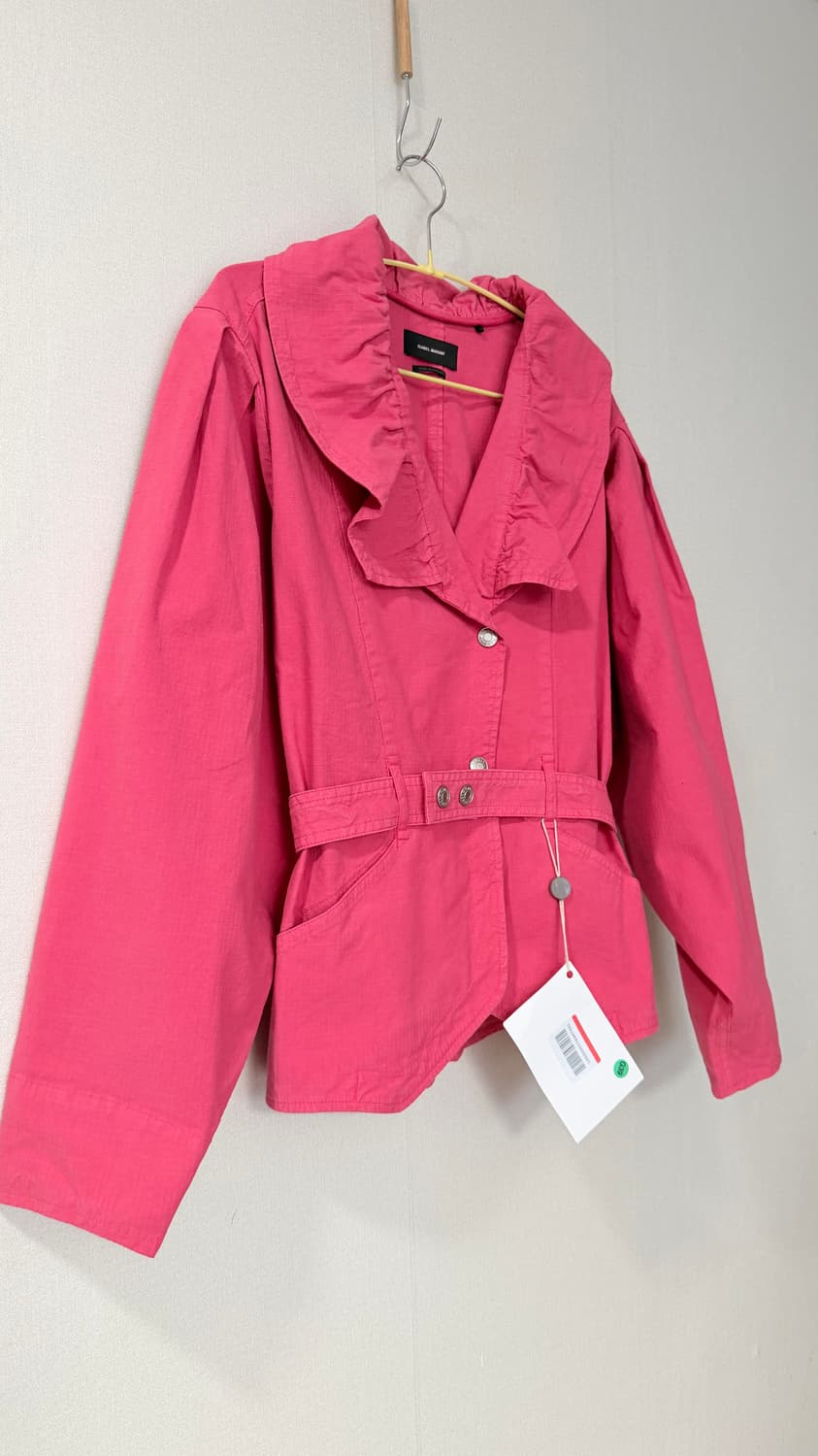 택달린 새상품) 이자벨 마랑 에팔린 벨티드 자켓 38 정가 120만원대 상품이미지2