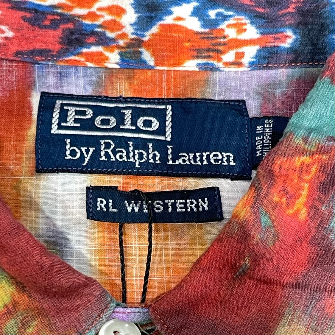 (L) 90s POLO 폴로 랄프로렌 웨스턴 셔츠 상품이미지4