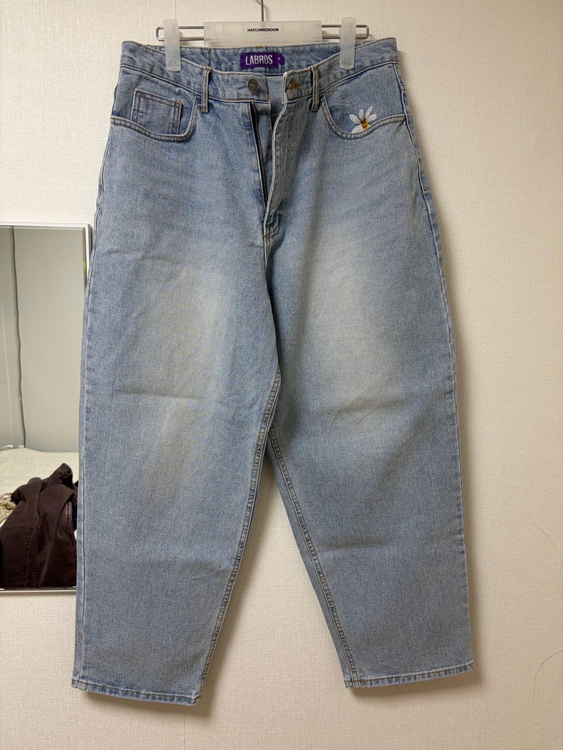 (M) 라브로스 스마트 데이지 캣브러쉬 배기진 연청 상품이미지1
