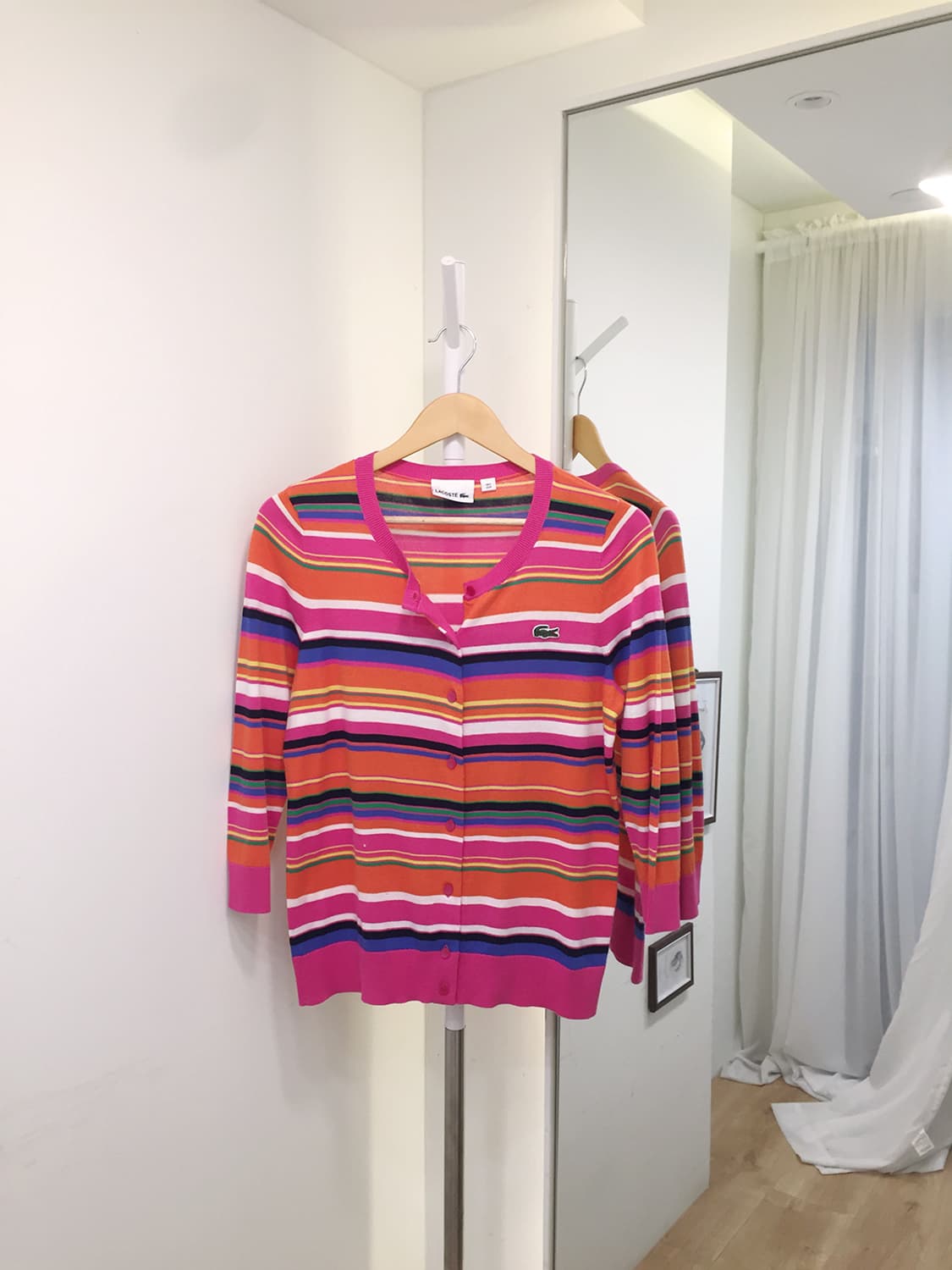 Women Lacoste Knit Cardigan 95 상품이미지4