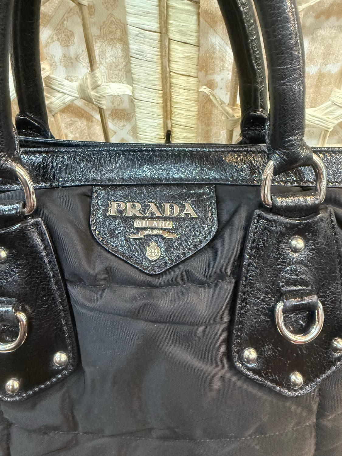 정품 프라다 테수토 붐버 2way백 팝니다 상품이미지2