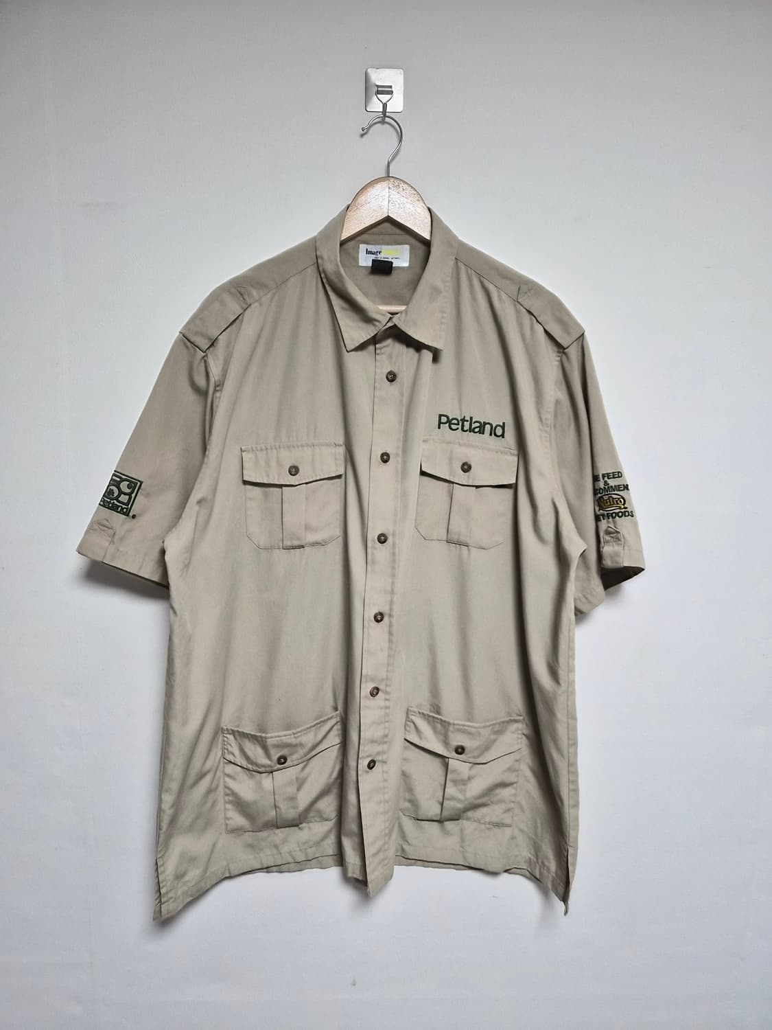 아메리칸빈티지 반팔 워크 셔츠 XL사이즈 - S312 상품이미지1