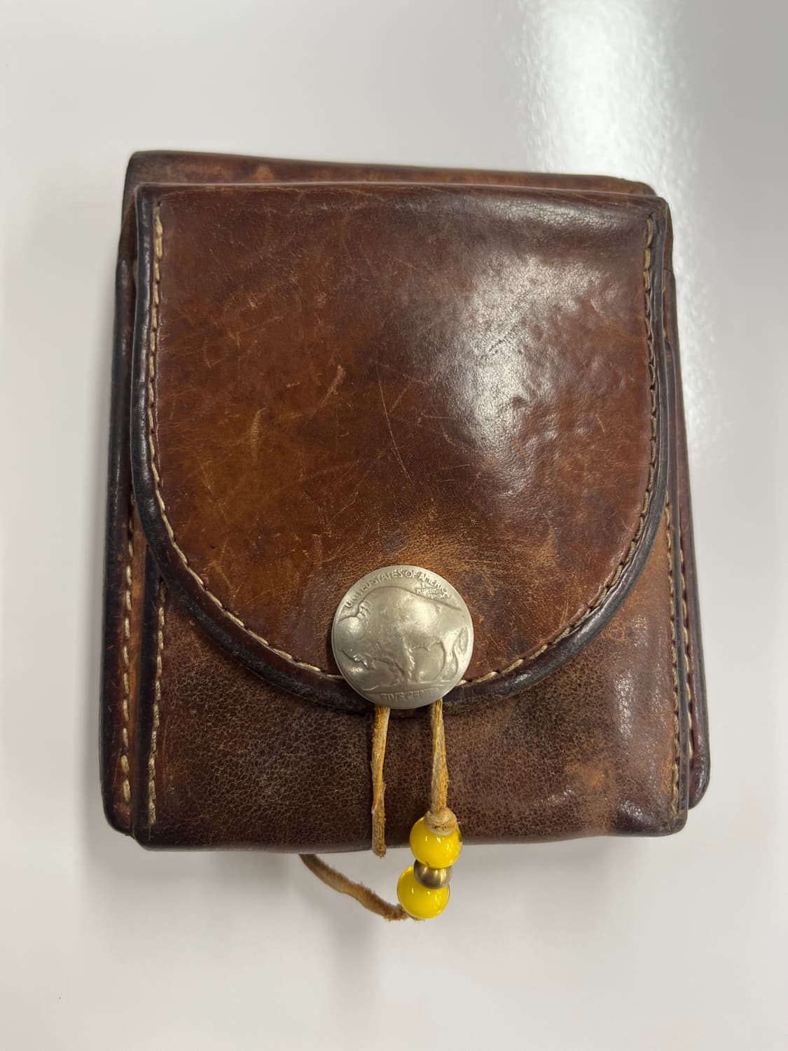 고로스 네츄럴 새들레더 콘초 신형 반지갑 상품이미지1