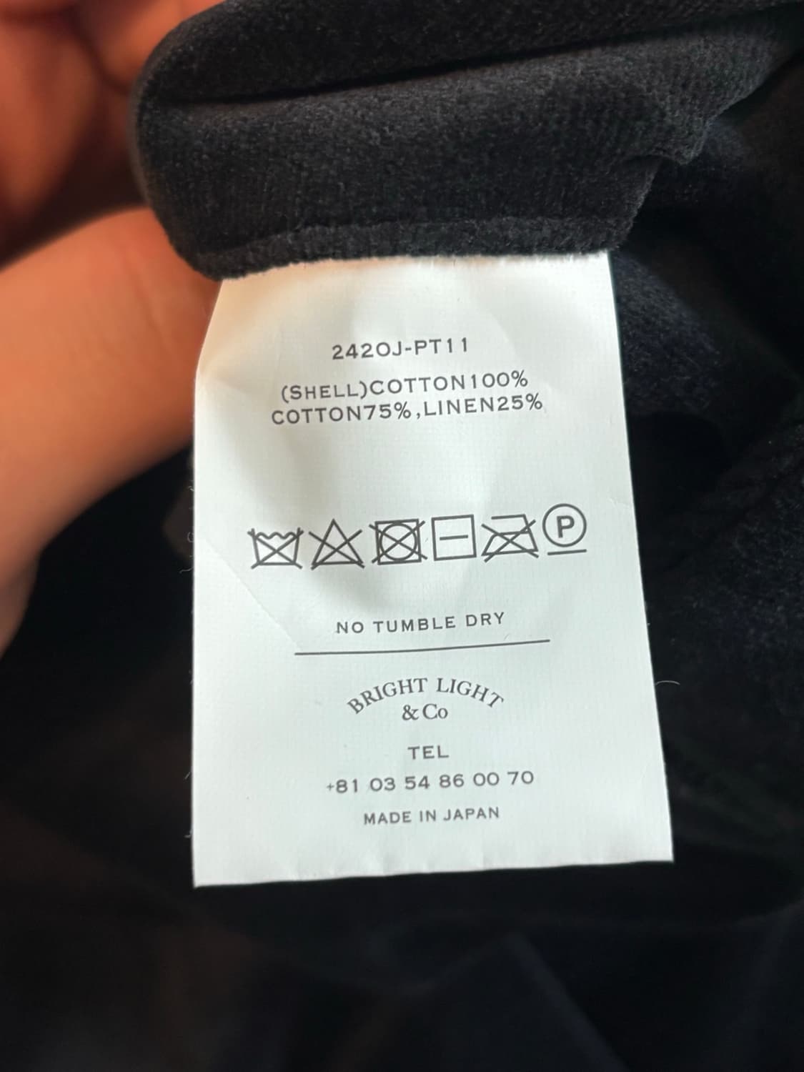 Old joe - FADED VELVET SPORTING TROUSER  상품이미지8