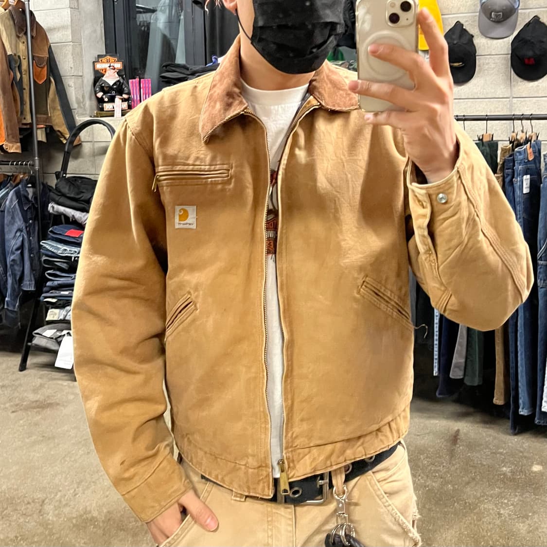 Carhartt 페이딩 디트로이트 자켓 (105) 상품이미지9