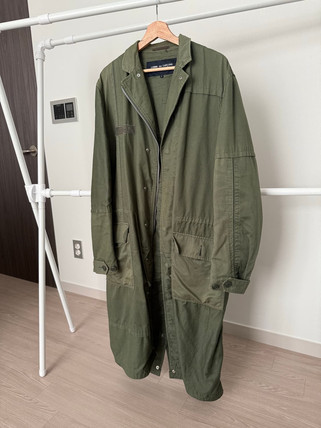 꼼데가르송 옴므 피쉬테일 코트 상품이미지1