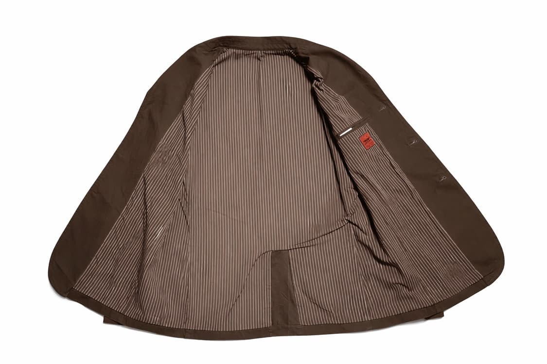 JPN 90s~00s일본 빈티지 아메카지 퍼슨즈진스 브라운 워크 자켓 M 상품이미지3