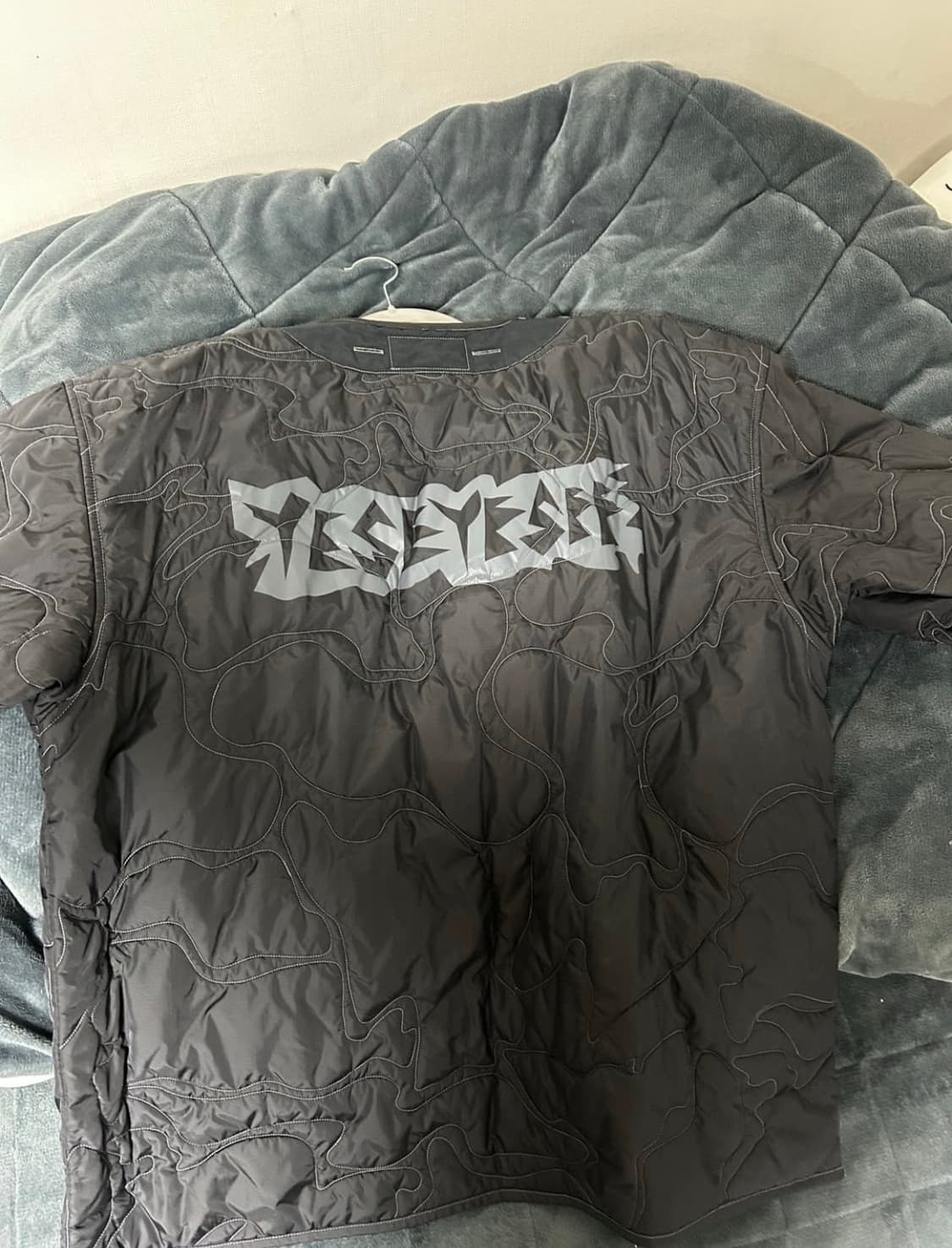 예스아이씨 퀄팅 자켓 패딩 점퍼 블랙 상품이미지6