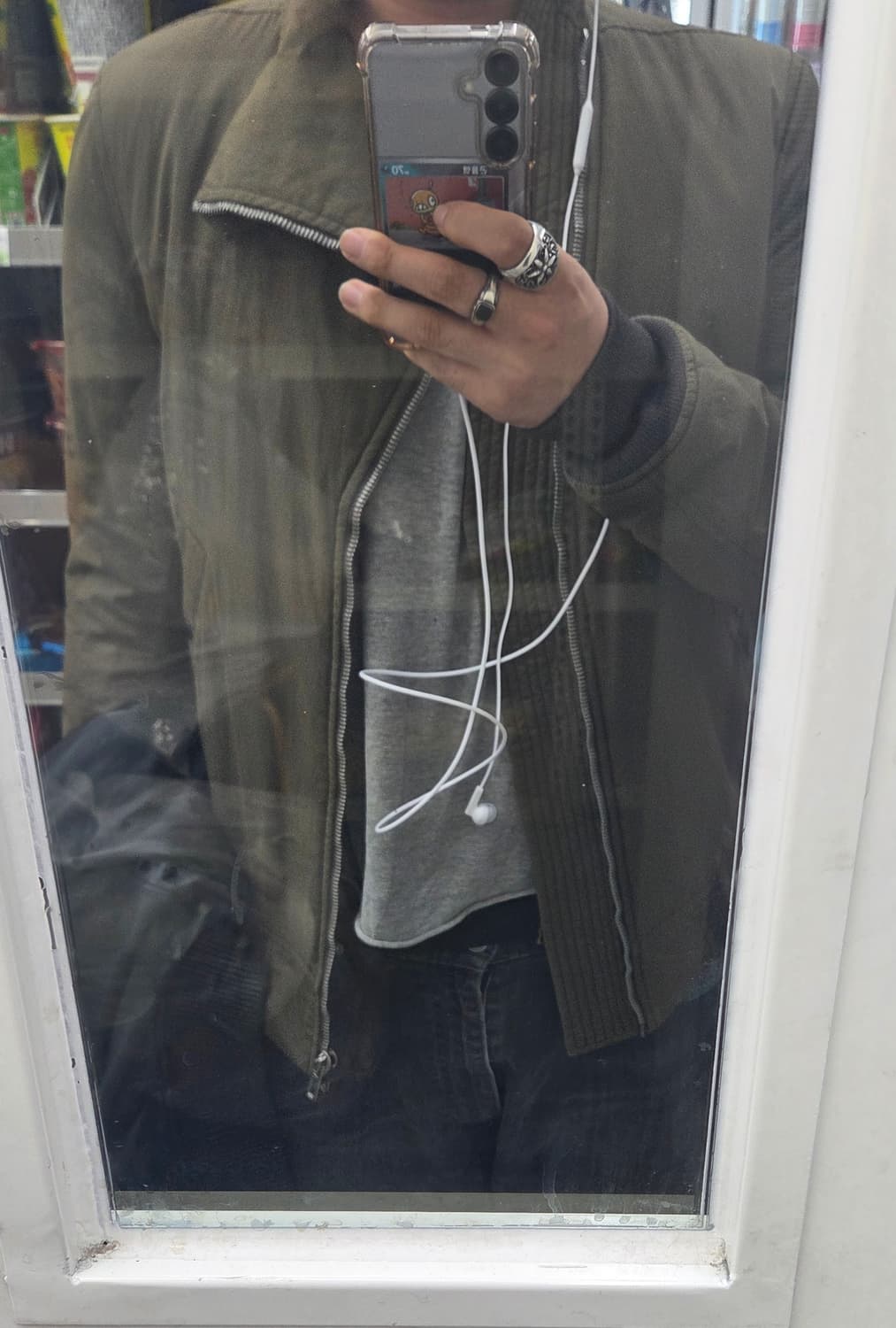 46) 릭오웬스 사선 ma-1 봄버 상품이미지3