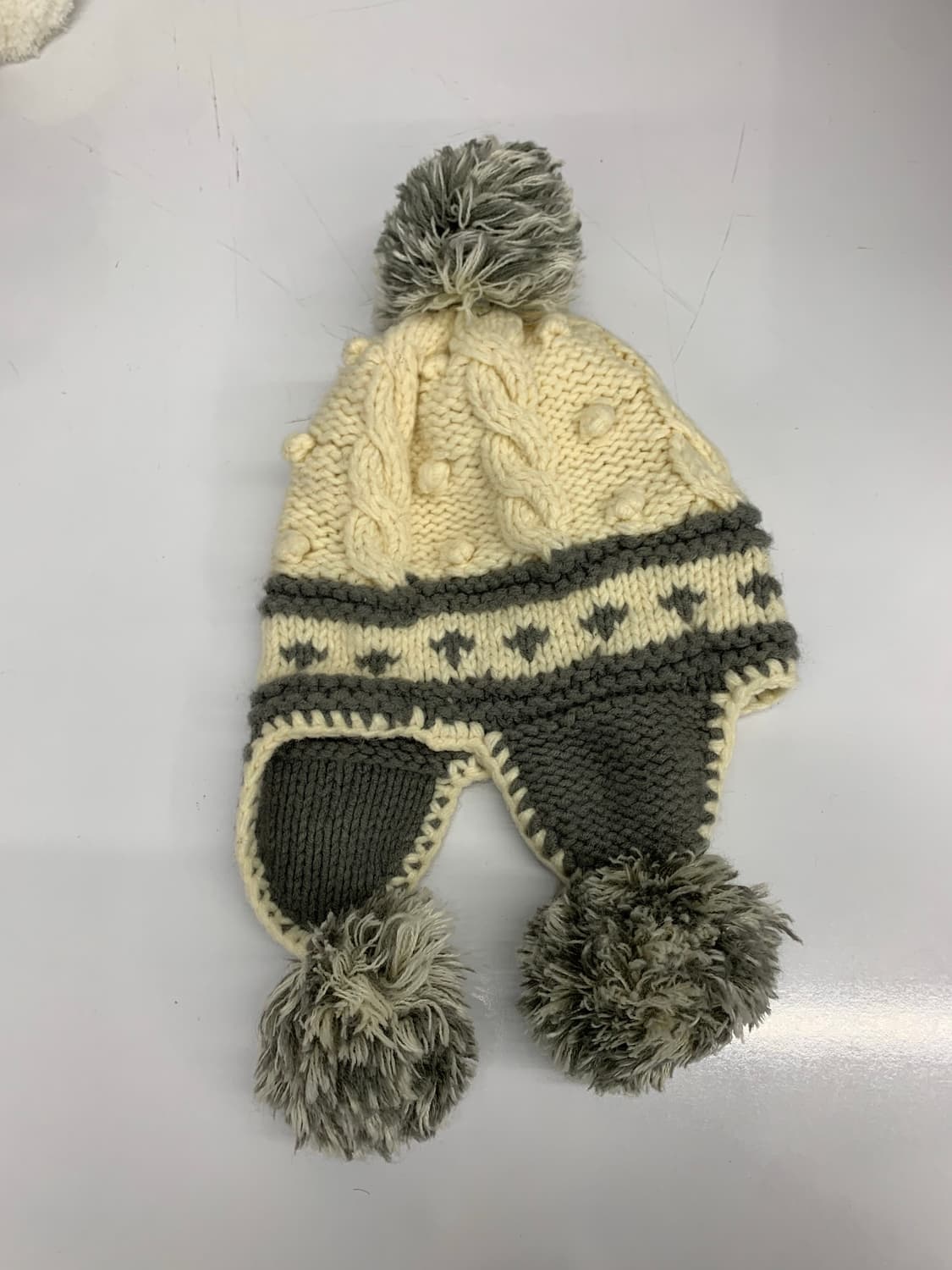 노르딕 이어플랩 폼폼이 비니 상품이미지4