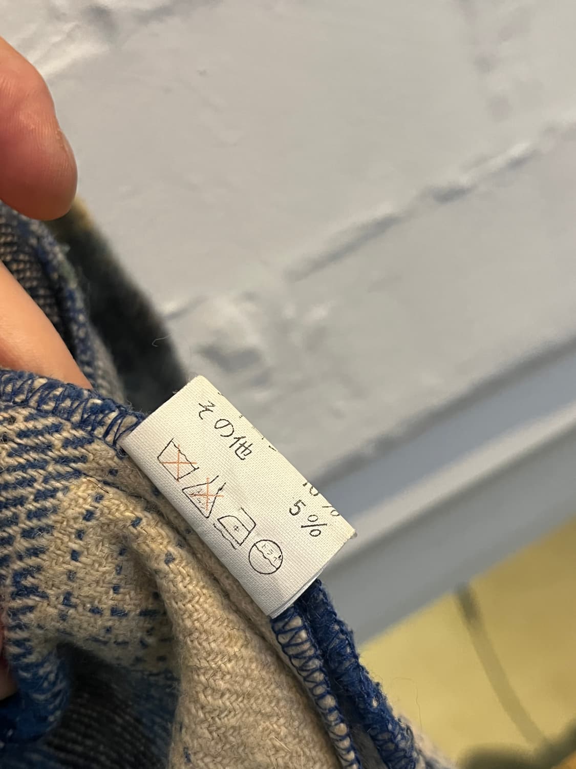 Mr.Sports 블루체크 플란넬 자켓 S 상품이미지7