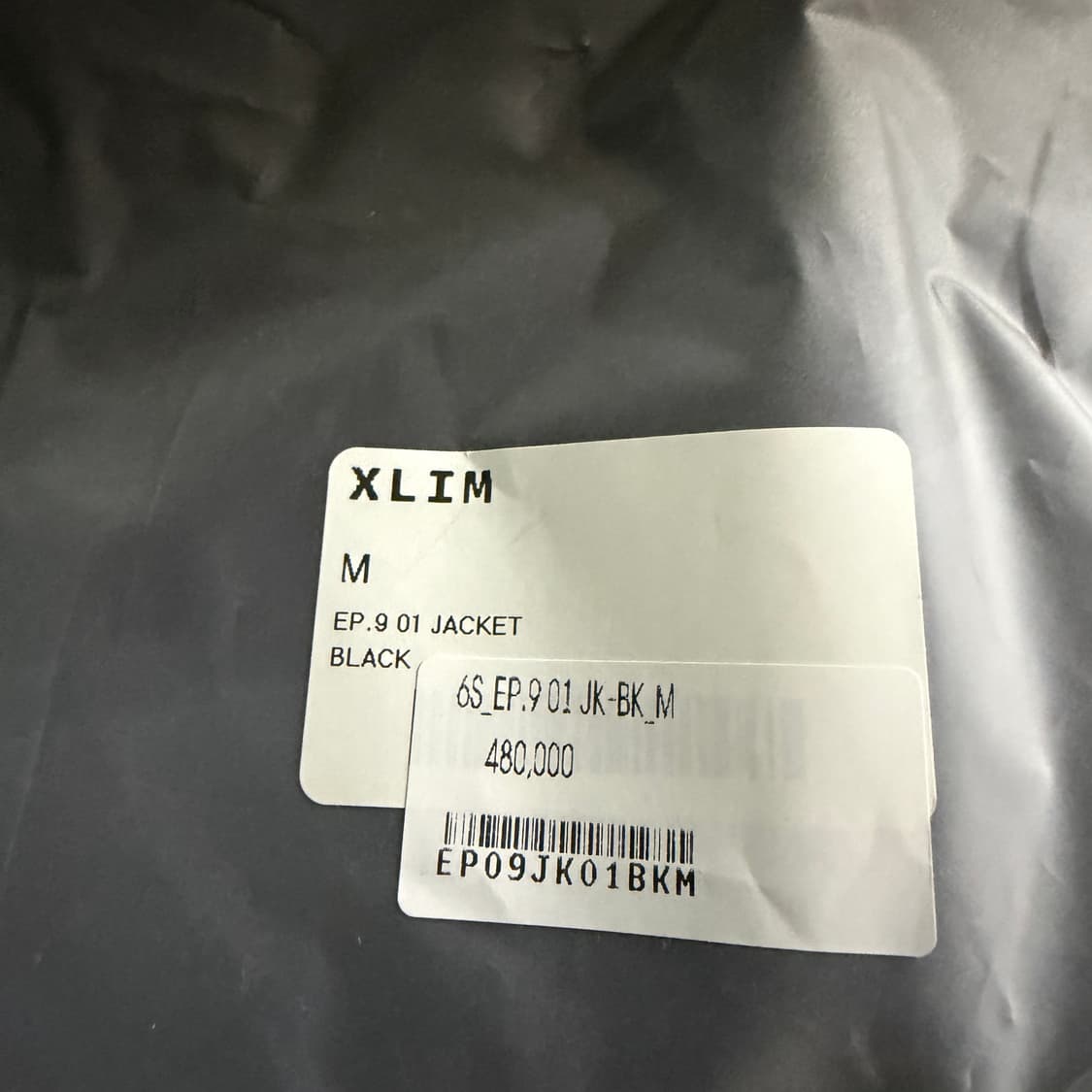 XLIM EP9 01  자켓 블랙 상품이미지7