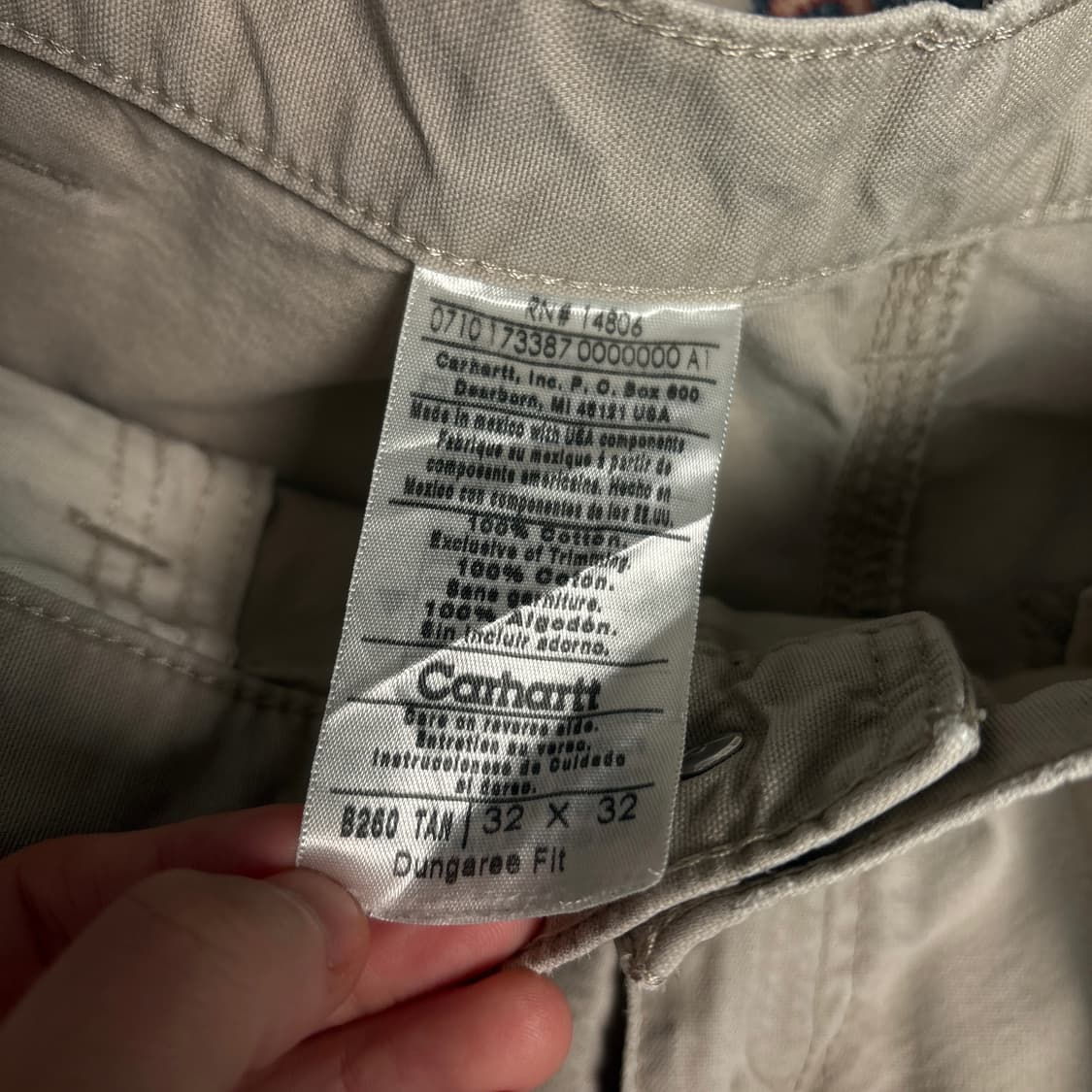 칼하트 싱글니 카고팬츠 상품이미지7