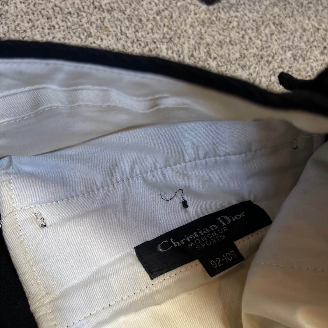 크리스찬 디올 스포츠 울 핀턱 팬츠 상품이미지5