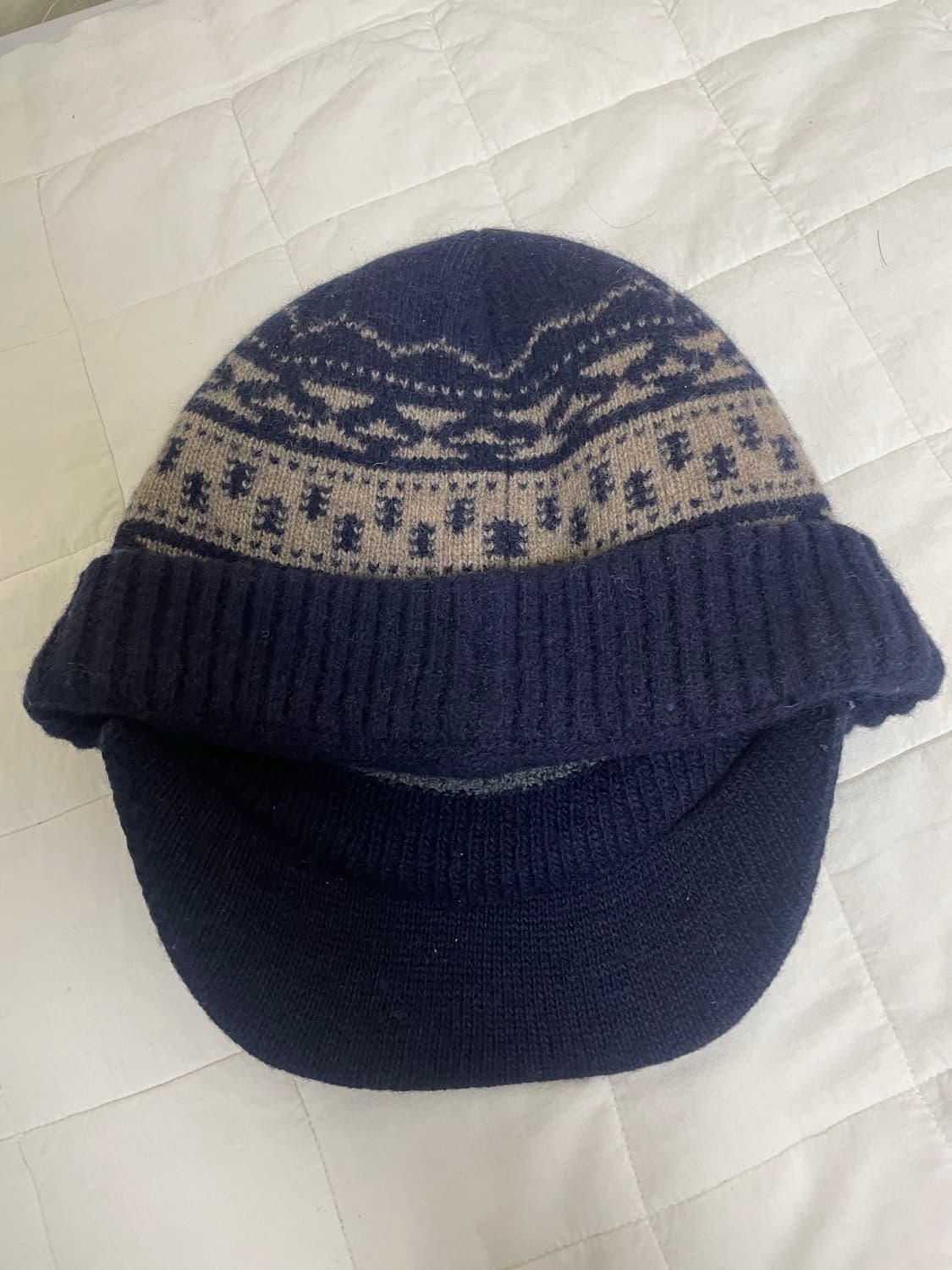 몽벨 노르딕 패턴 캡 비니 헌팅캡 상품이미지2