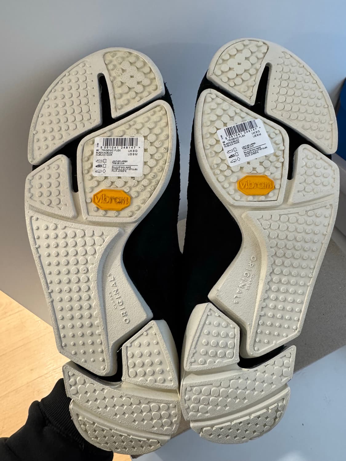 클락스 트리제닉 플렉스 블랙 누벅 UK8 상품이미지7