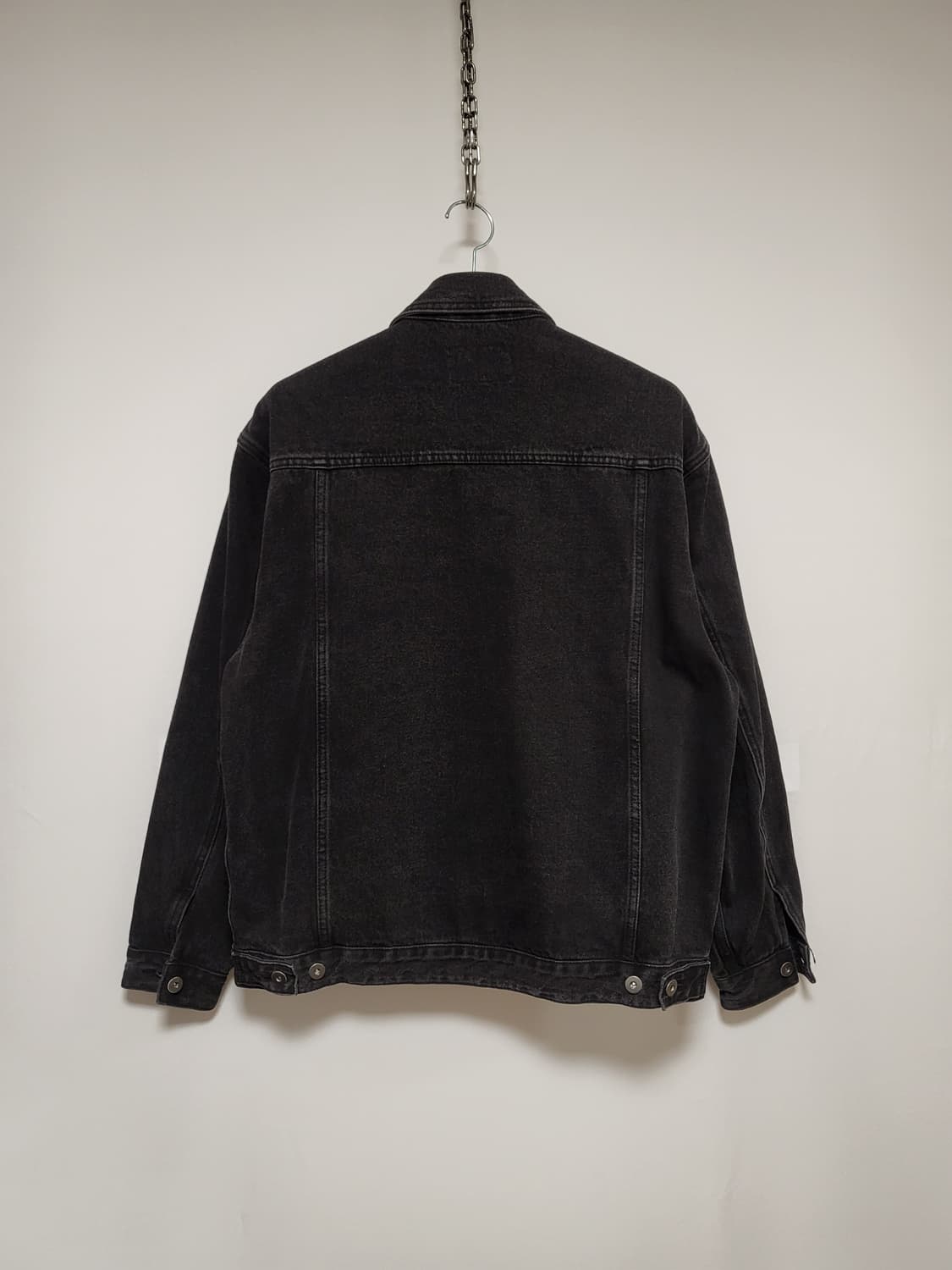 무신사 흑청 데님 트러커자켓 상품이미지4