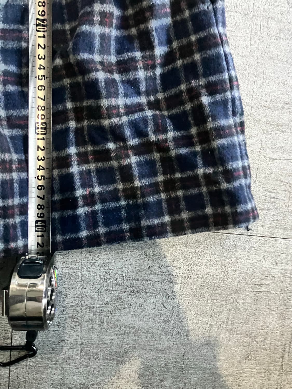 일본빈티지 Glacier 하구미모리걸 할메카지 헤링턴 울하프팬츠 반바지 상품이미지3