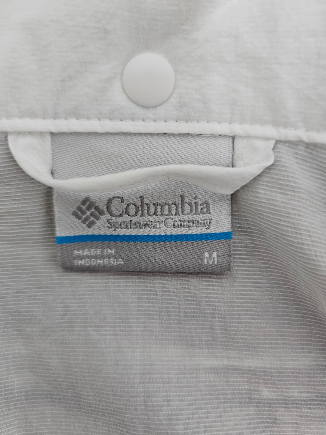 컬럼비아 여성 화이트 바람막이 자켓 M 상품이미지3