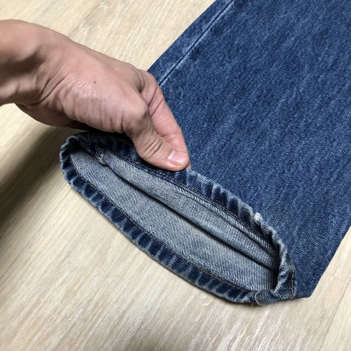 (32) 00's 리바이스 Levi's 501 스트레이트핏 연청 데님 상품이미지3