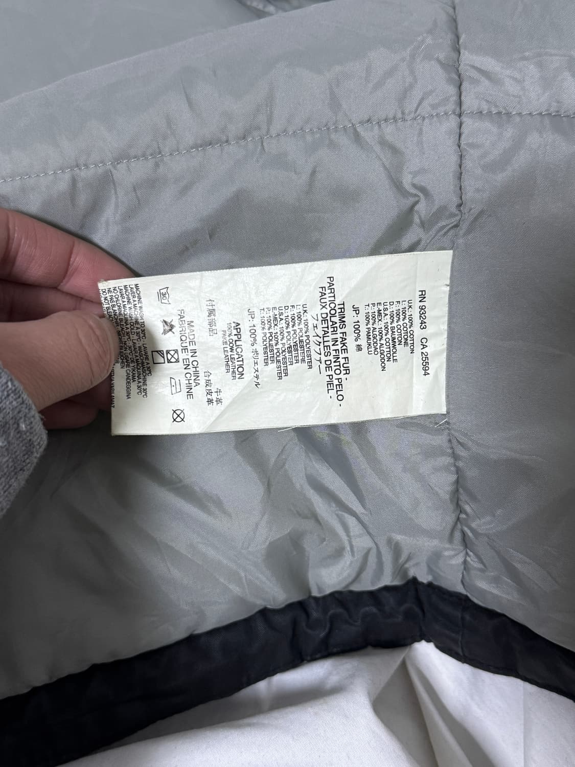 디젤 퍼 후드 밀리터리 자켓 상품이미지10