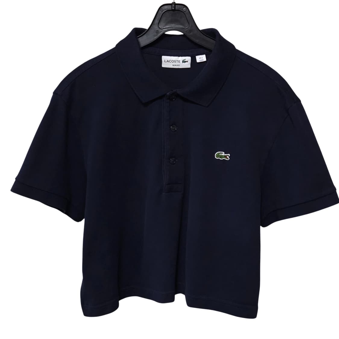 LACOSTE 라코스테 크롭 반팔카라티 여성Free 상품이미지1