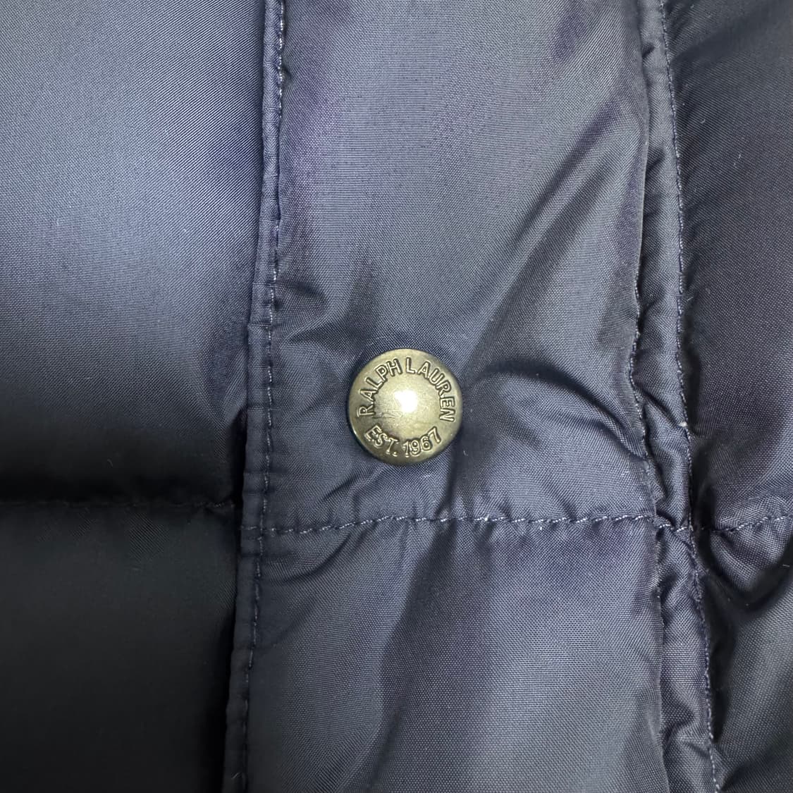 폴로 랄프로렌 패딩 조끼 네이비 M 상품이미지4