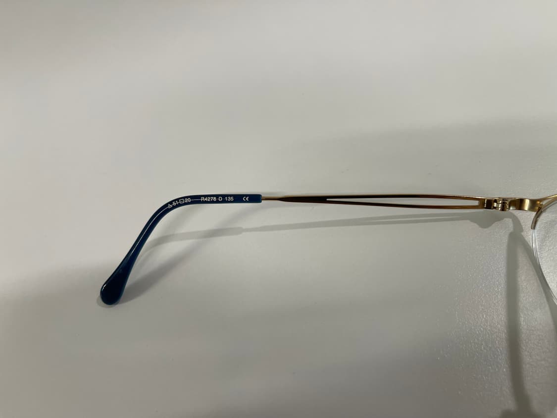 로덴스톡 RODENSTOCK 티타늄 반무테 안경 일본 빈티지 90s 4번 상품이미지6