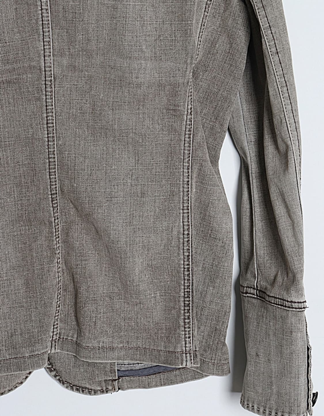MARITHE FRANCOIS GIRBAUD Denim Blazer 상품이미지8