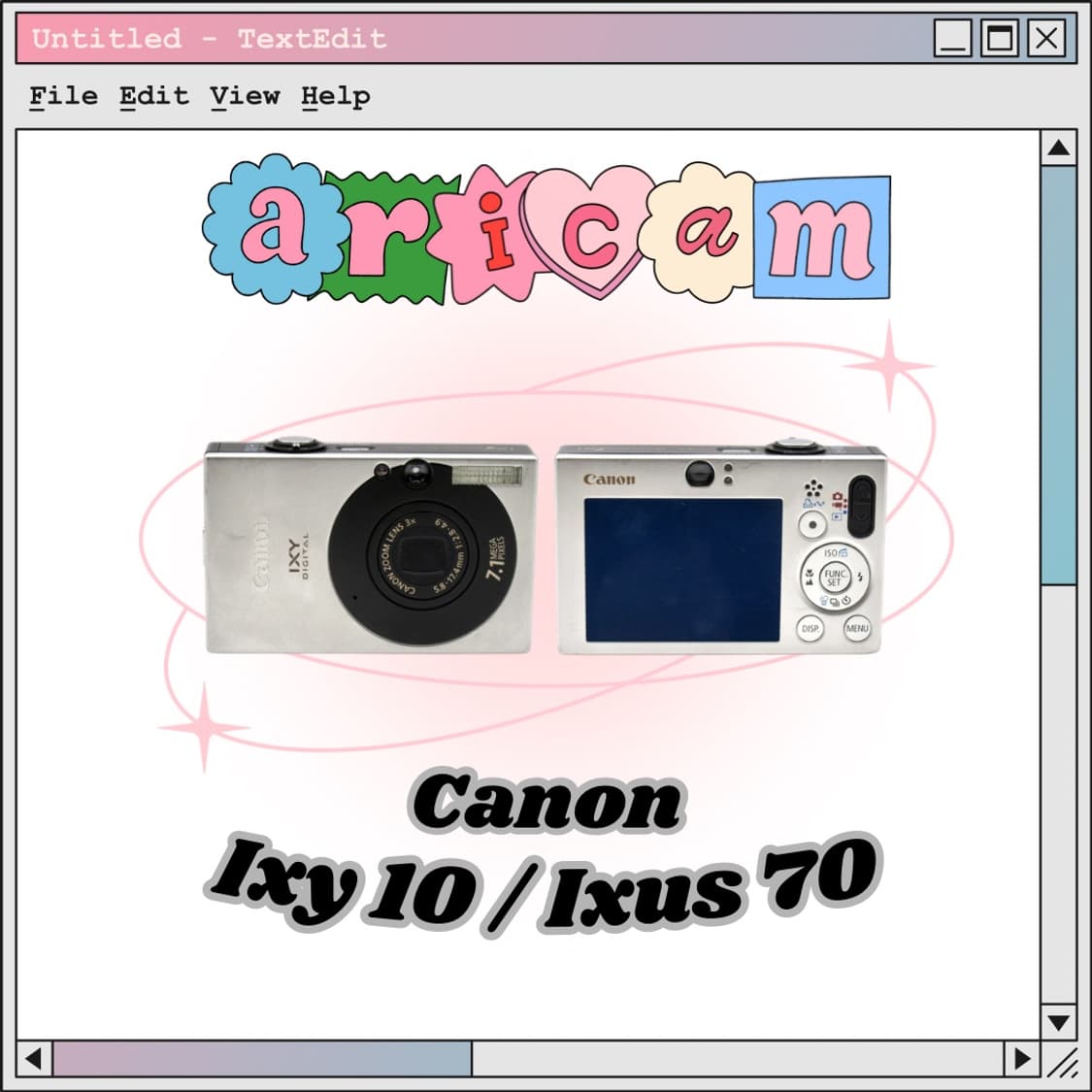 송혜교&유인!)Canon Ixus 70 Ixy 10 익서스70 익시 10 상품이미지1