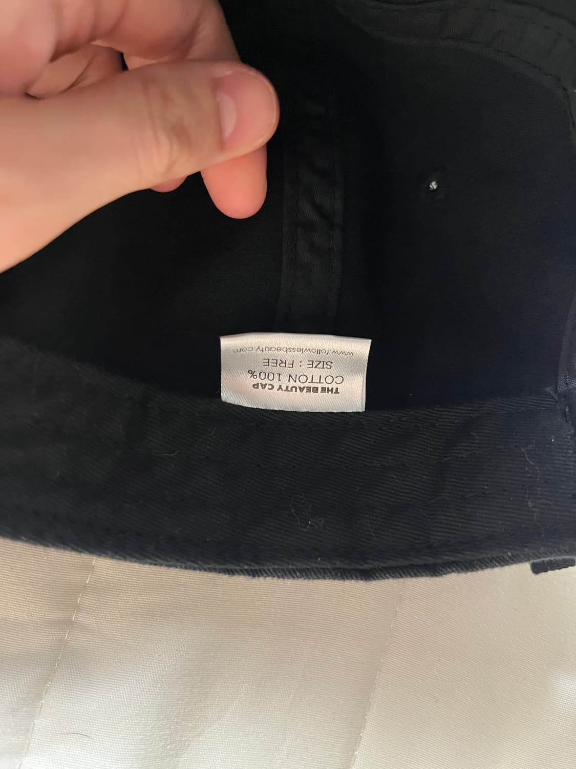 팔로우레스뷰티 볼캡 상품이미지6