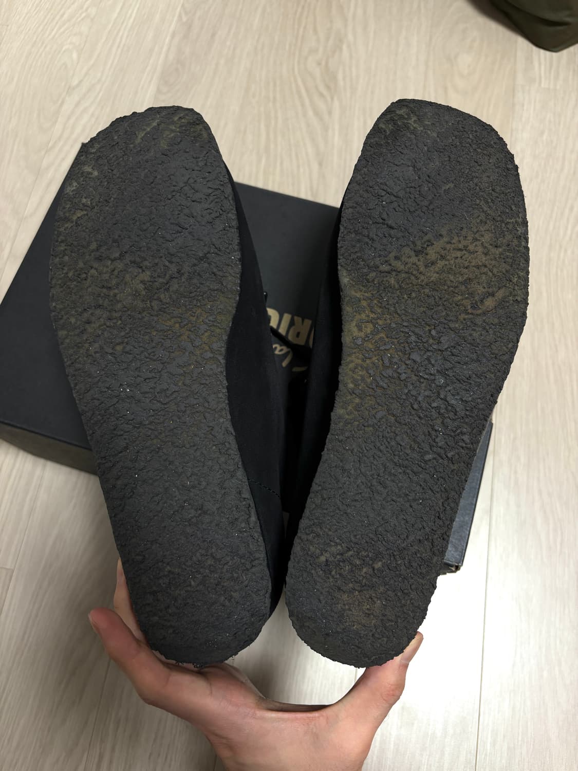 43 uk9 클락스 x 지용킴 선 블리치드 왈라비 블랙 280 상품이미지7