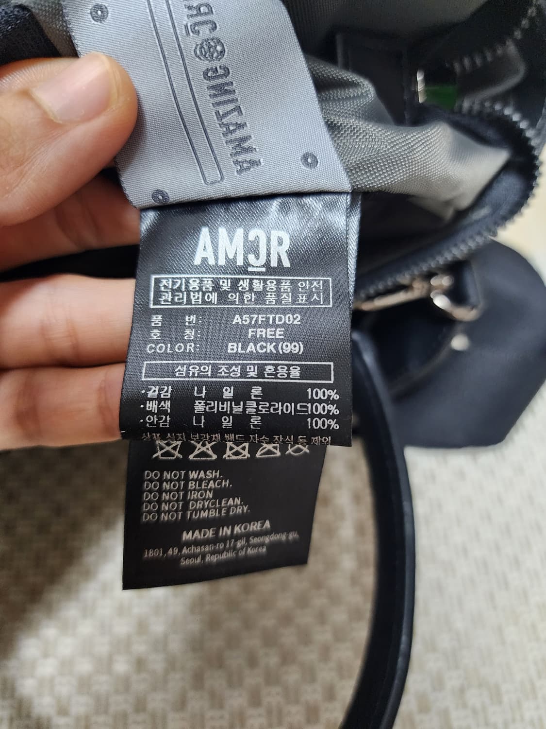 (정품) 어메이징크리  엣지드 슬릿토트백 크로스가방 골프가방 상품이미지9