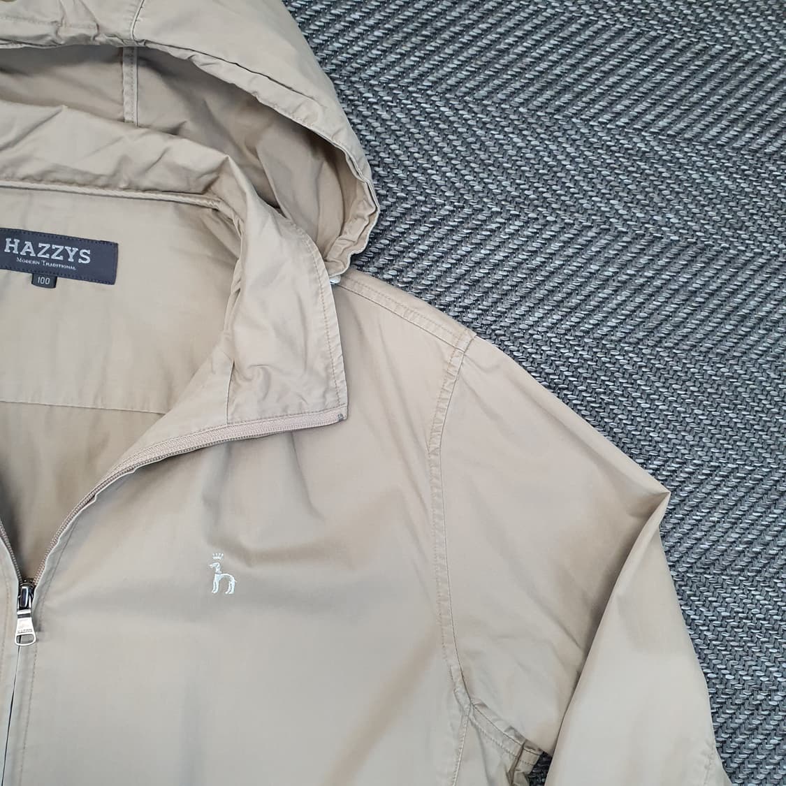 헤지스 간절기 면자켓 남자105 상품이미지3