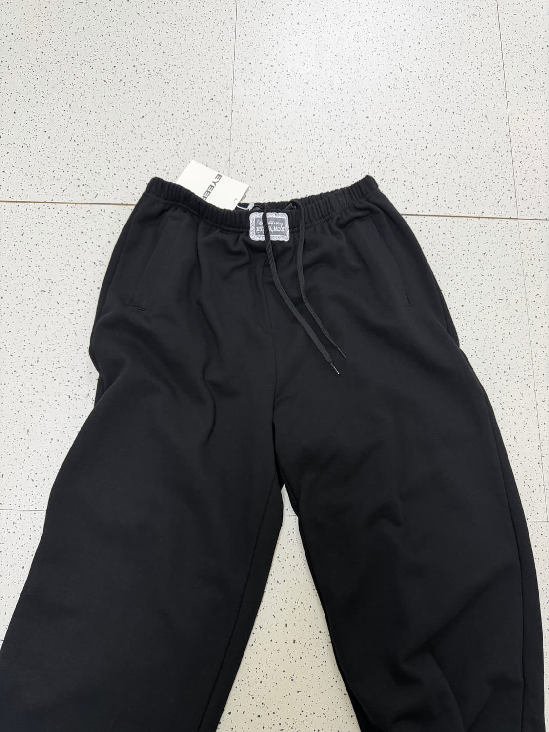 [새상품] 이와이이알 eyeer frill lace sweatpants  상품이미지4