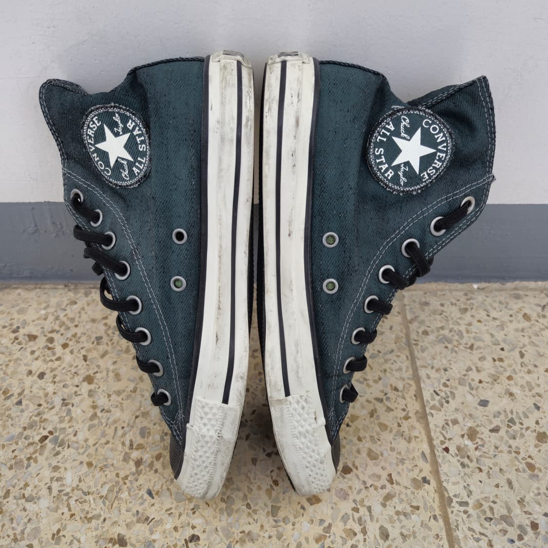 [250]컨버스 올스타 하이 스니커즈 청록색 상품이미지2