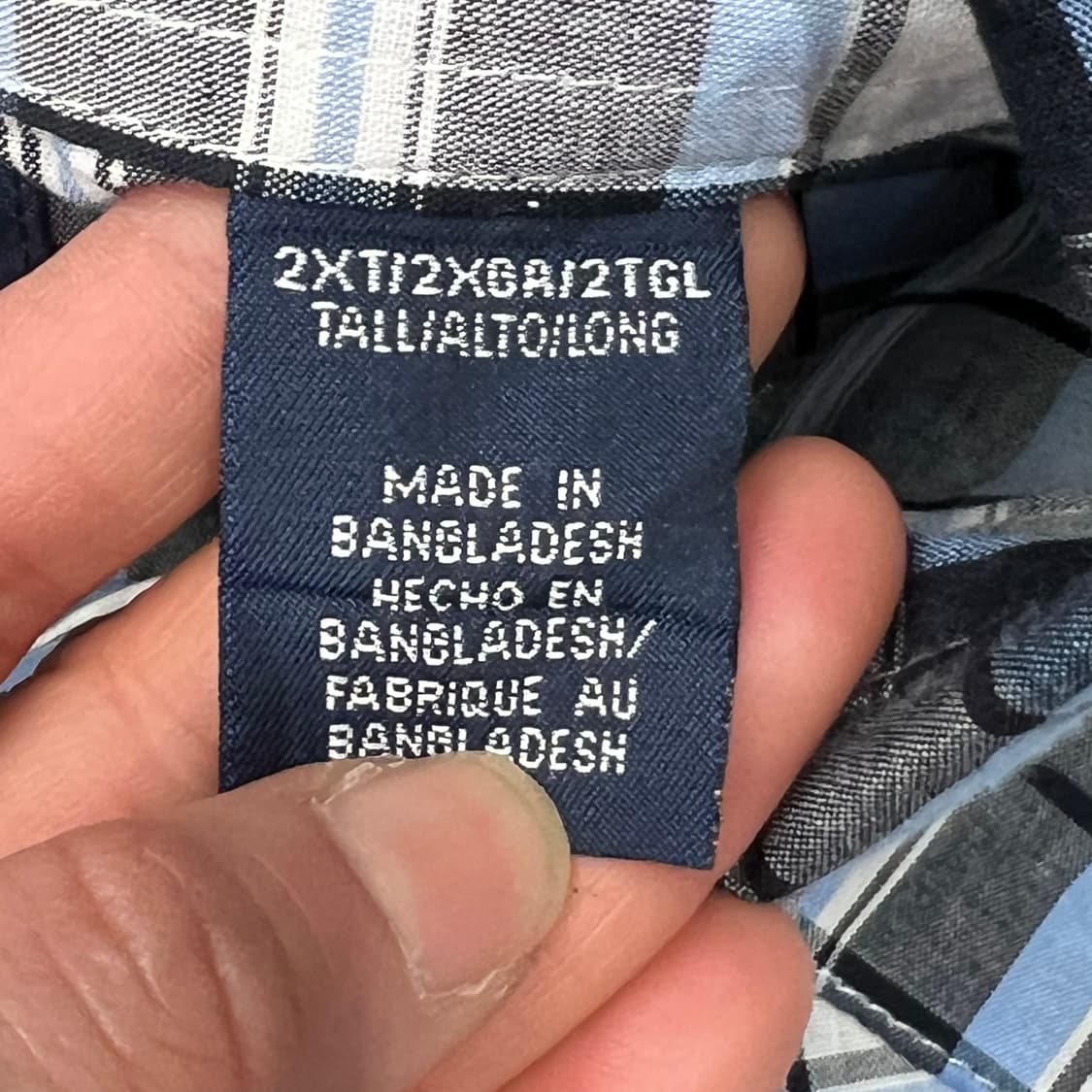 랭글러 웨스턴 체크셔츠 s09521 상품이미지6