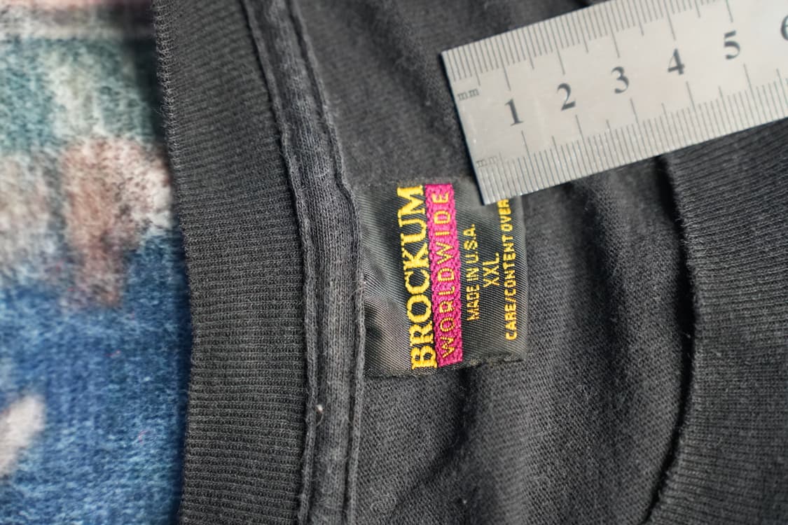 (XXL) 90s핑크플로이드 디비전 벨 밴드티 상품이미지5