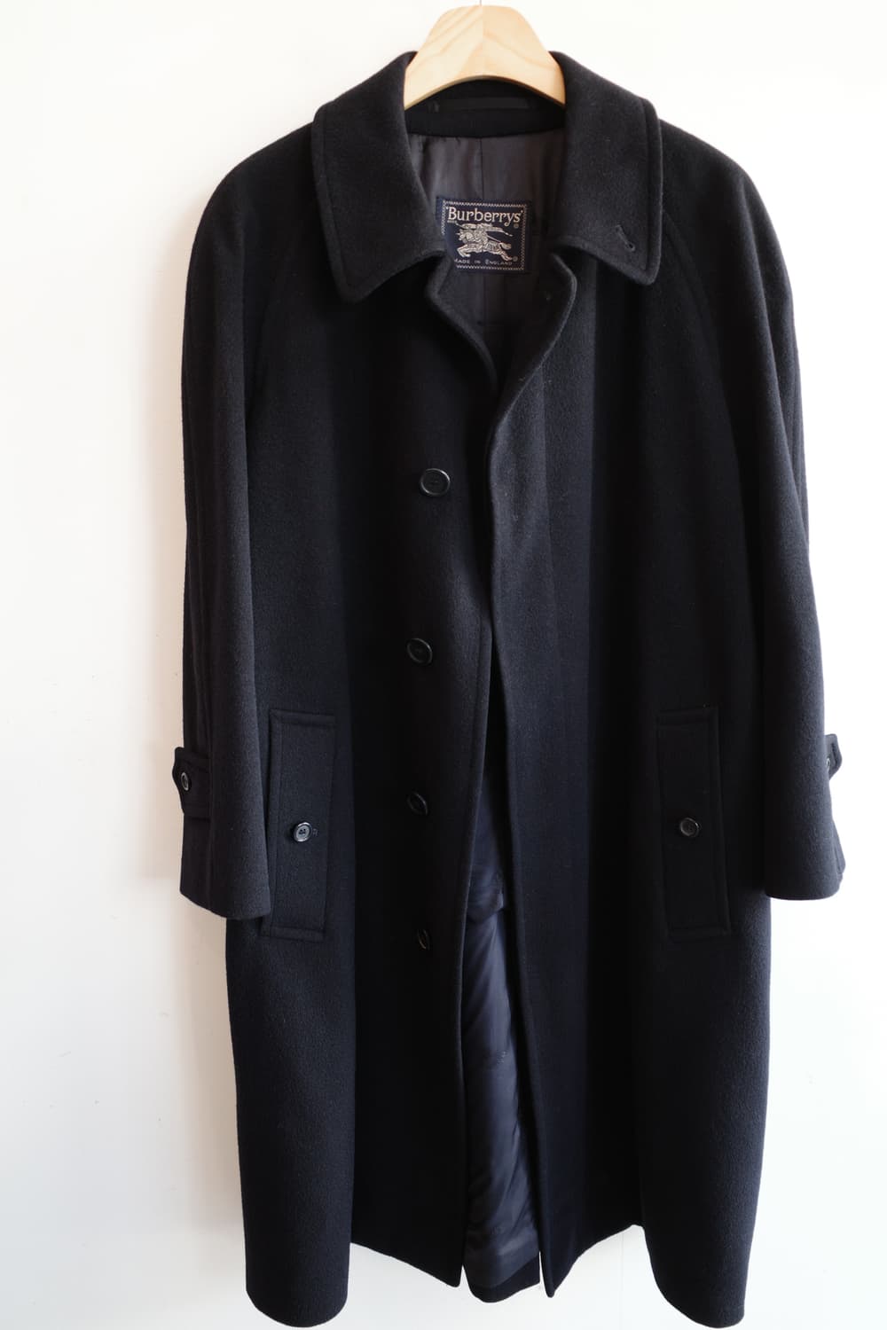 90s Burberry 빈티지 울 코트 (MADE IN ENGLAND) 상품이미지5