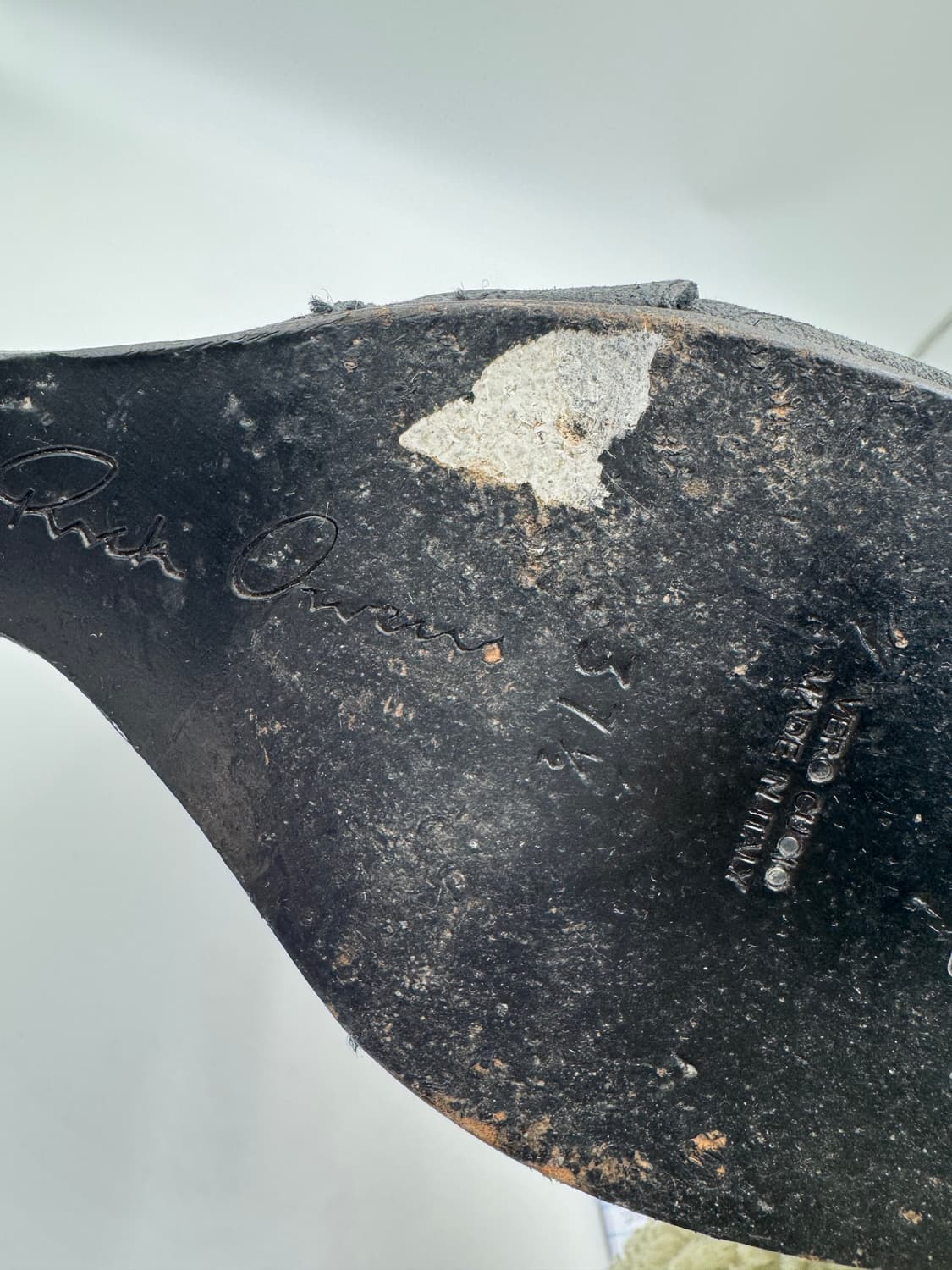 릭오웬스 웨지힐 롱 부츠 상품이미지6