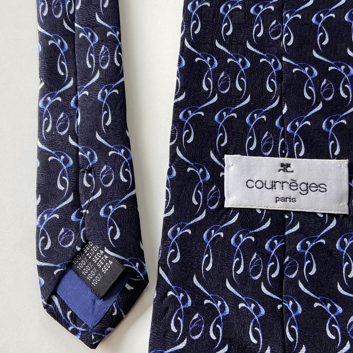 꾸레쥬 정품 명품 넥타이 (COURREGES) 상품이미지5