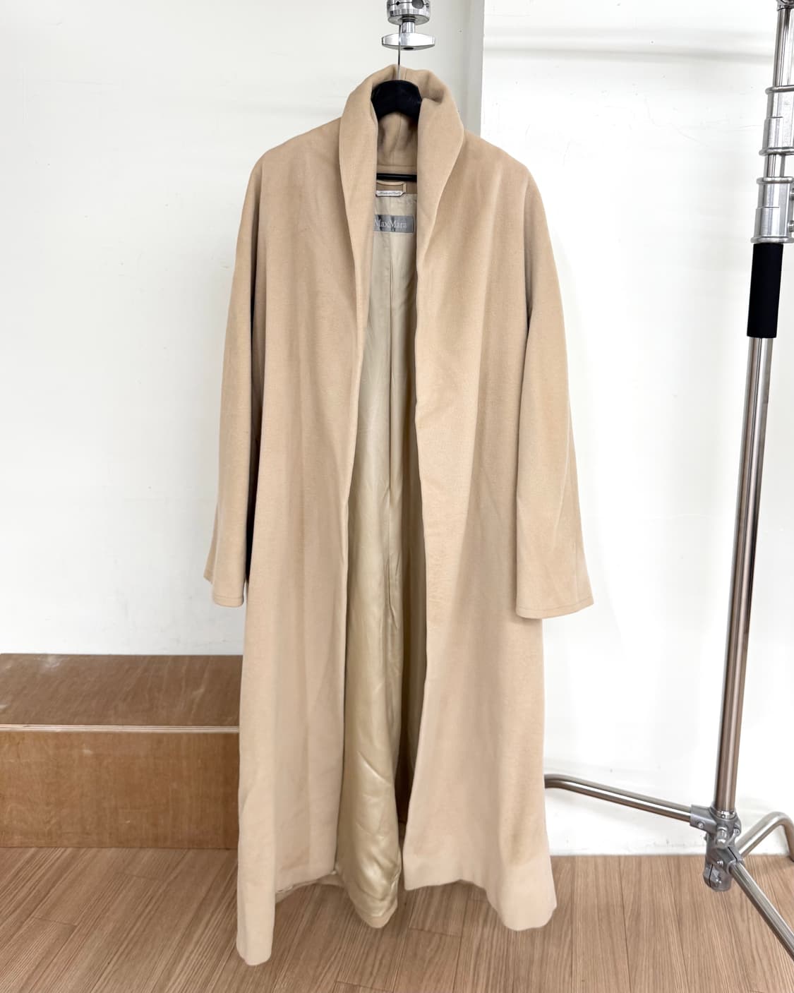 막스마라 카멜 버진울 롱코트 상품이미지1