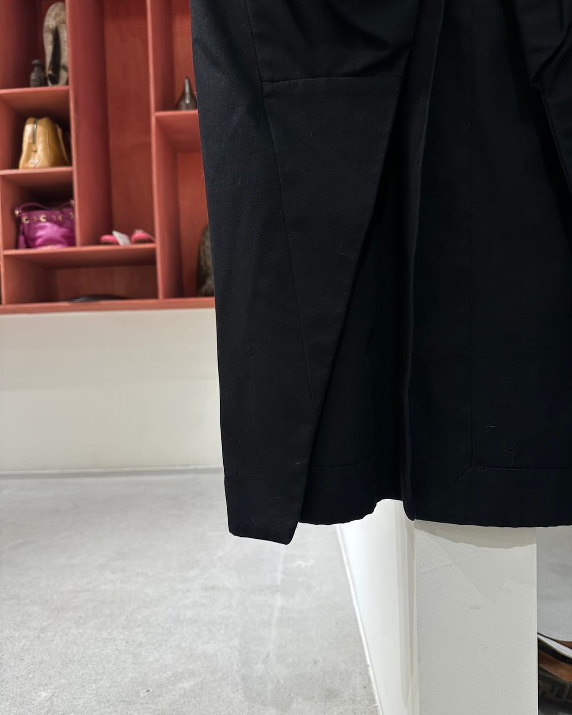 릭 오웬스 블랙 16ss 런웨이 드레스 코트 상품이미지4