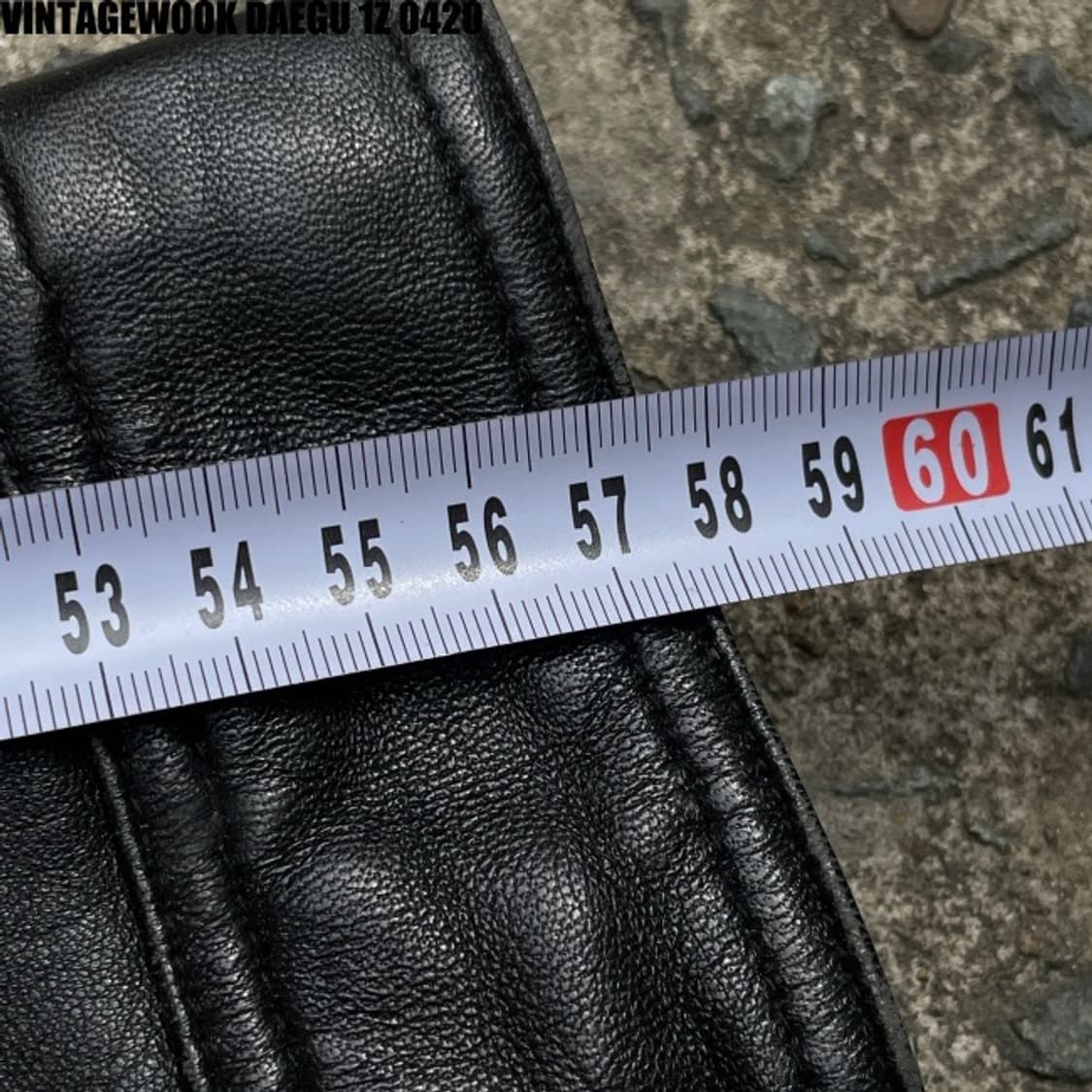 빈티지 리얼레더 양가죽 봄버자켓 상품이미지9