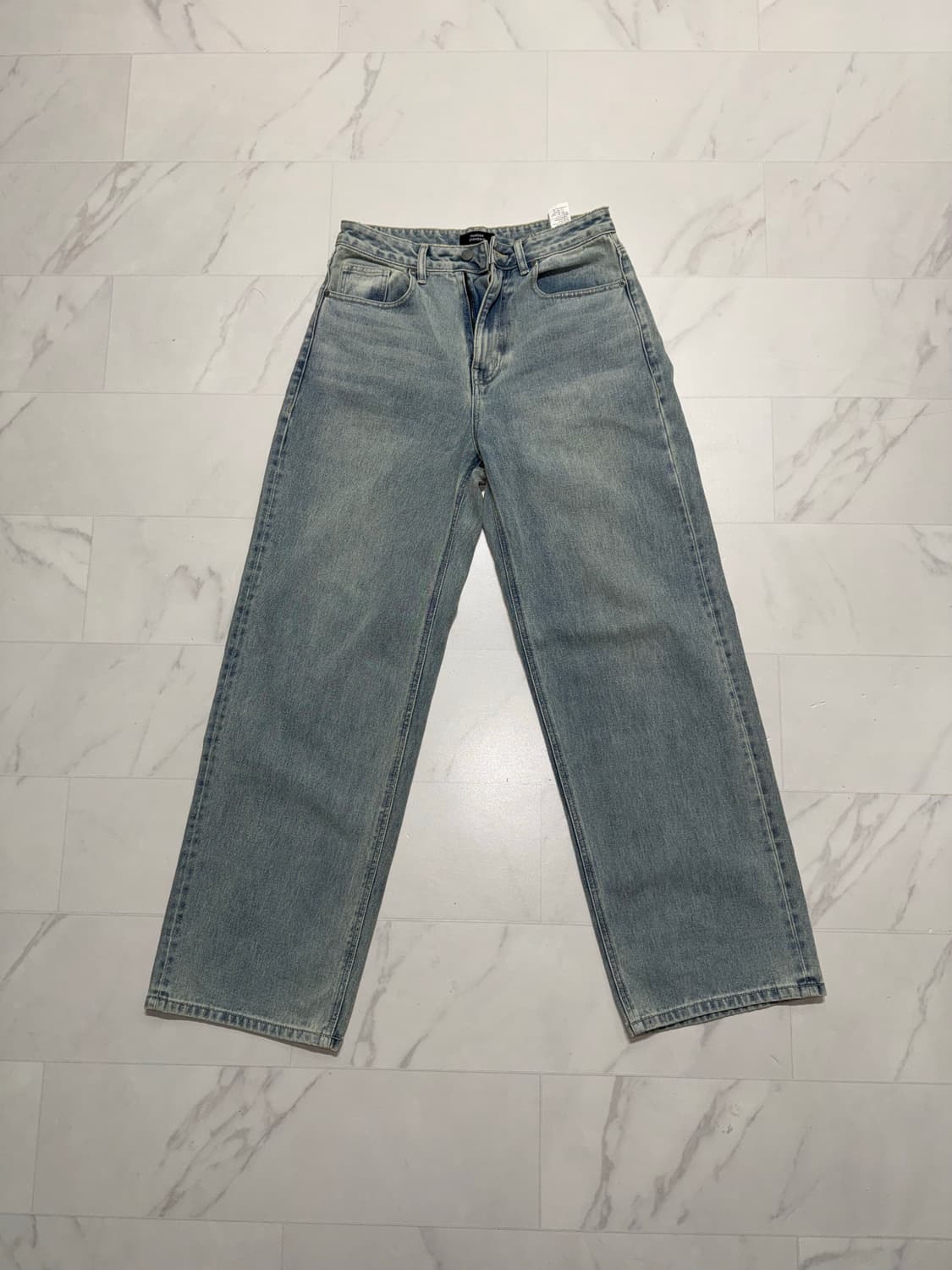 (28) 무신사스탠다드 빅 브러쉬 엑스트라 와이드 데님 팬츠 상품이미지5