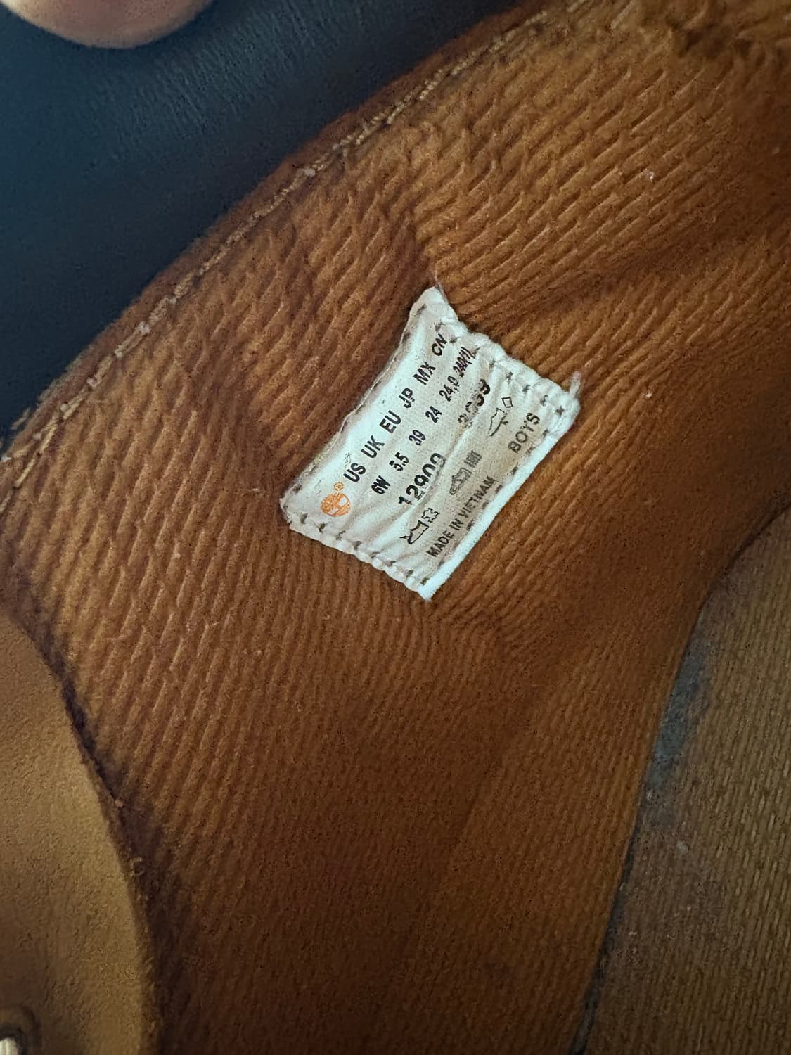 팀버랜드 6인치 워커 부츠 240 상품이미지7