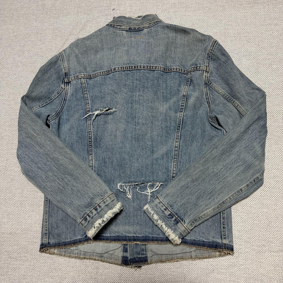 리바이스 데미지 데님 트러커 자켓 상품이미지7