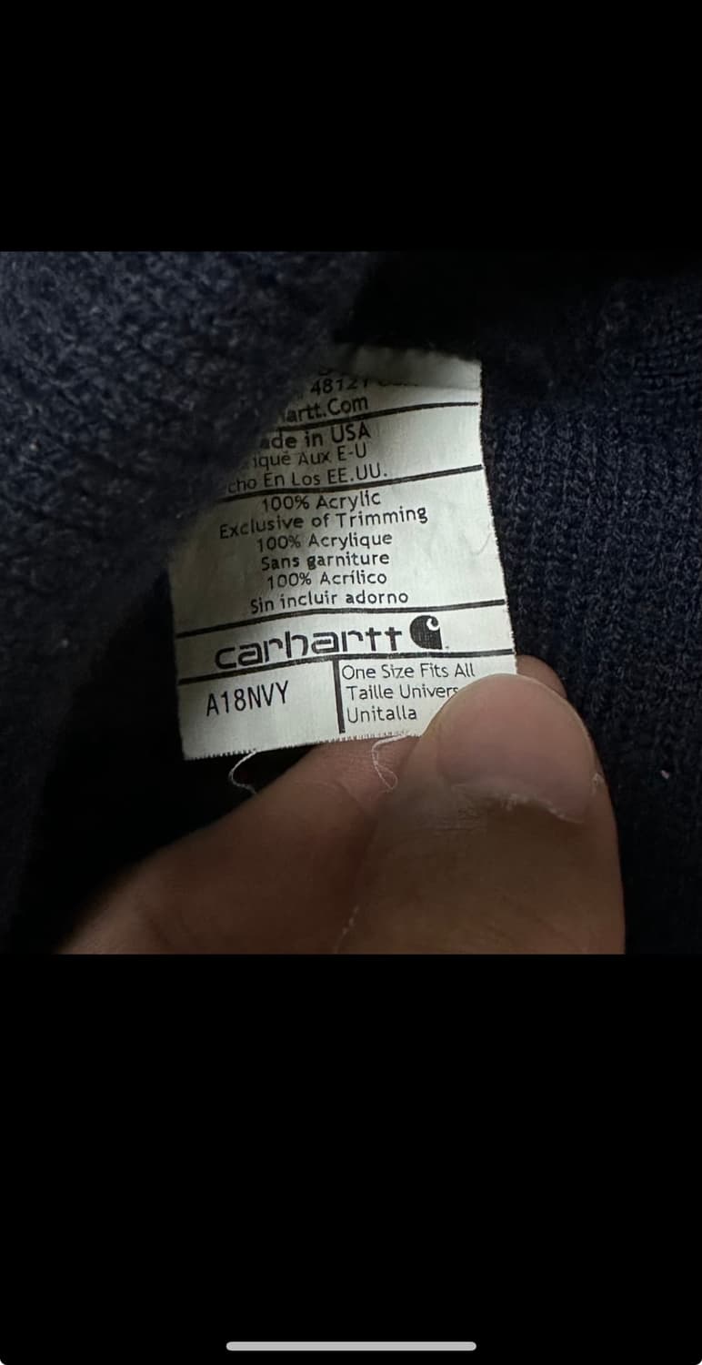 vintage carhartt usa beanie 상품이미지3