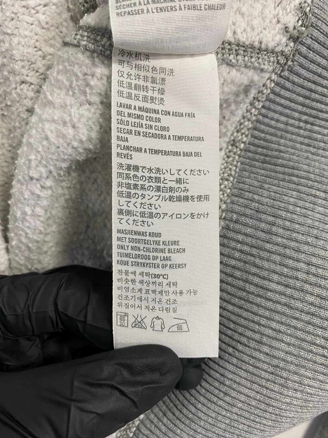 아베크롬비 워싱 빈티지 후드집업 S <626> 상품이미지5